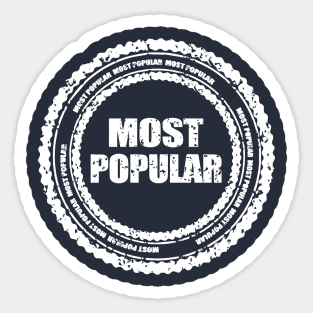 Most popular Sticker